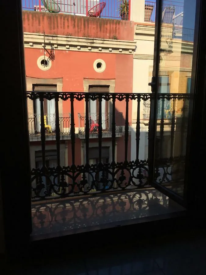 Hostal La Terrassa Barcelona Spanien