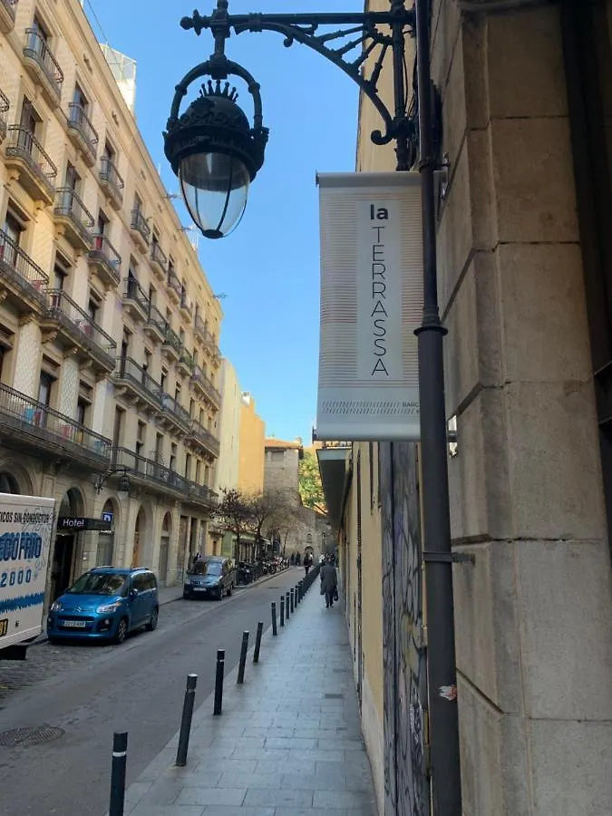Hostal La Terrassa Barcelona Gæstehus